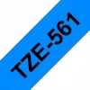 סרט סימון ברוחב 36 מ"מ Brother TZE-561 - שחור על רקע כחול