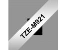 תמונה של מוצר סרט סימון ברוחב 9 מ"מ Brother TZE-M921 - שחור על רקע כסף מט
