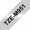 סרט סימון ברוחב 24 מ"מ Brother TZE-M951 - שחור על רקע כסף מט