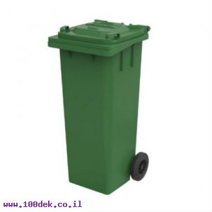 פח אשפה (עגלת אשפה) - 140 ליטר