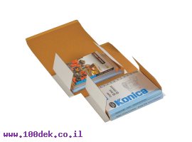 תמונה של מוצר קופסה מקרטון למשלוח ספר - 180x250 מ"מ