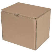 קופסה מקרטון חום - 150x130x130 מ"מ