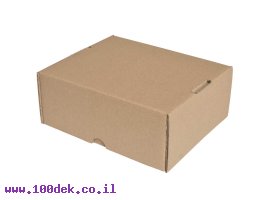 תמונה של מוצר קופסה מקרטון חום - 215x185x90 מ"מ
