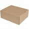 קופסה מקרטון חום - 215x185x90 מ"מ