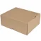 קופסה מקרטון חום - 215x185x90 מ"מ