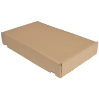 קופסה מקרטון חום - 392x252x59 מ"מ