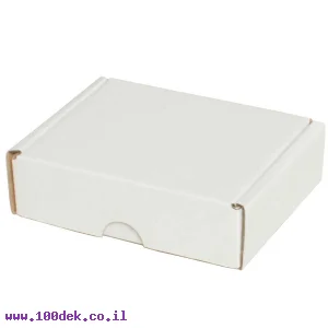 קופסה מקרטון לבן - 110x90x33 מ"מ