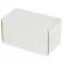 קופסה מקרטון לבן - 103x57x55 מ"מ