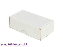תמונה של מוצר קופסה מקרטון לבן - 120x70x40 מ"מ