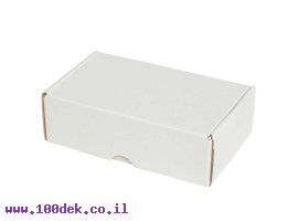 תמונה של מוצר קופסה מקרטון לבן - 170x100x55 מ"מ