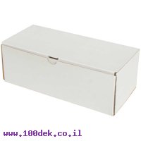 קופסה מקרטון לבן - 240x115x85 מ"מ