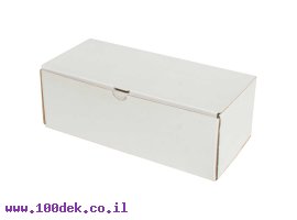 תמונה של מוצר קופסה מקרטון לבן - 240x115x85 מ"מ
