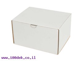 תמונה של מוצר קופסה מקרטון לבן - 145x174x103 מ"מ