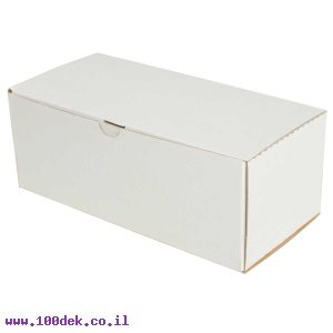 קופסה מקרטון לבן - 280x135x110 מ"מ