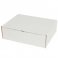 קופסה מקרטון לבן - 230x185x75 מ"מ
