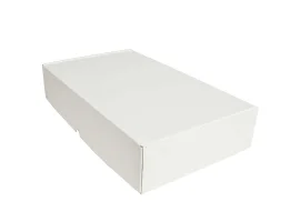 תמונה של מוצר קופסה מקרטון לבן - 520x310x105 מ"מ