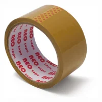 סרט אריזה 2" (48 מ"מ), PVC חום - 60 מטר