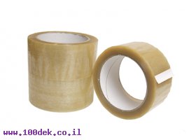 תמונה של מוצר סרט אריזה 2" (48 מ"מ), PVC שקוף - 60 מטר