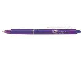 תמונה של מוצר עט מחיק עם לחצן פיילוט Pilot FRIXION CLICKER - סגול 0.7 מ"מ