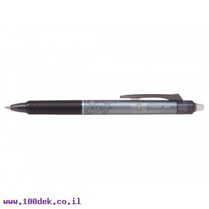 עט מחיק עם לחצן פיילוט Pilot FRIXION CLICKER - שחור 0.5 מ"מ