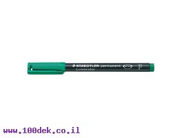 תמונה של מוצר טוש לא מחיק STAEDTLER Lumocolor (F) 318-5 - ירוק