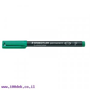 טוש לא מחיק STAEDTLER Lumocolor (F) 318-5 - ירוק