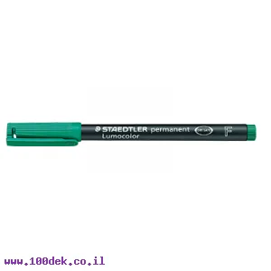 טוש לא מחיק STAEDTLER Lumocolor (F) 318-5 - ירוק