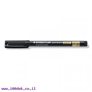טוש לא מחיק STAEDTLER Lumocolor (F) 319-9 - שחור
