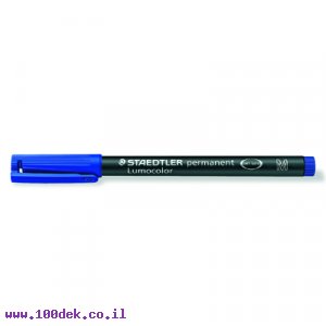 טוש לא מחיק STAEDTLER Lumocolor (M) 317-3 - כחול