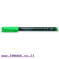 טוש לא מחיק STAEDTLER Lumocolor (M) 317-5 - ירוק