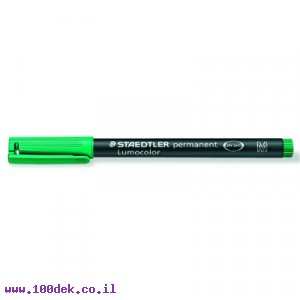 טוש לא מחיק STAEDTLER Lumocolor (M) 317-5 - ירוק