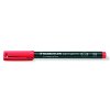 טוש לא מחיק STAEDTLER Lumocolor (M) 317-2 - אדום