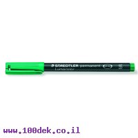טוש לא מחיק STAEDTLER Lumocolor (S) 313-5 - ירוק