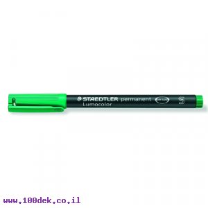 טוש לא מחיק STAEDTLER Lumocolor (S) 313-5 - ירוק