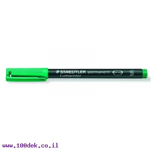 טוש לא מחיק STAEDTLER Lumocolor (S) 313-5 - ירוק