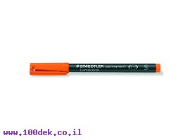 תמונה של מוצר טוש לא מחיק STAEDTLER Lumocolor (S) 313-4 - כתום