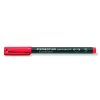 טוש לא מחיק STAEDTLER Lumocolor (S) 313-2 - אדום