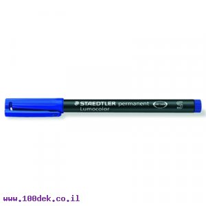 טוש לא מחיק STAEDTLER Lumocolor (S) 313-3 - כחול