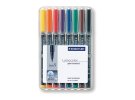 תמונה של מוצר טוש לא מחיק STAEDTLER Lumocolor (S) 313 - עובי 0.4 מ"מ - ערכה של 8 צבעים