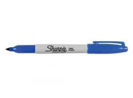 תמונה של מוצר טוש לא מחיק Sharpie ראש F - כחול