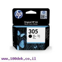 דיו למדפסת HP 3YM61AE/305 שחור - מקורי