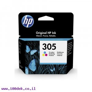 דיו למדפסת HP 3YM60AE/305 צבעוני - מקורי