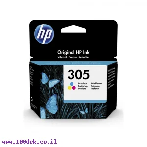 דיו למדפסת HP 3YM60AE/305 צבעוני - מקורי
