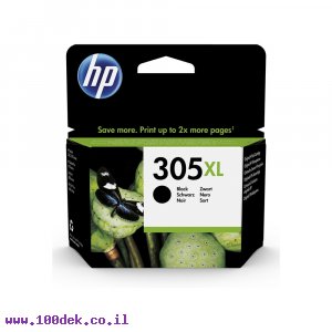 דיו למדפסת HP 3YM62AE/305XL שחור - מקורי