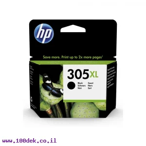 דיו למדפסת HP 3YM62AE/305XL שחור - מקורי