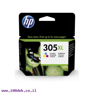 דיו למדפסת HP 3YM63AE/305XL צבעוני - מקורי