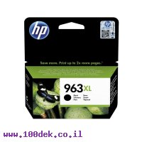 דיו למדפסת HP 3JA30AE/963XL שחור - מקורי