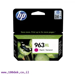 דיו למדפסת HP 3JA28AE/963XL אדום - מקורי