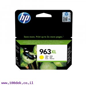 דיו למדפסת HP 3JA29AE/963XL צהוב - מקורי
