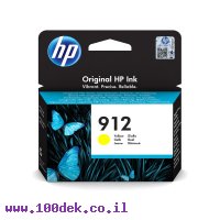 דיו למדפסת HP 3YL79AE/912 צהוב - מקורי